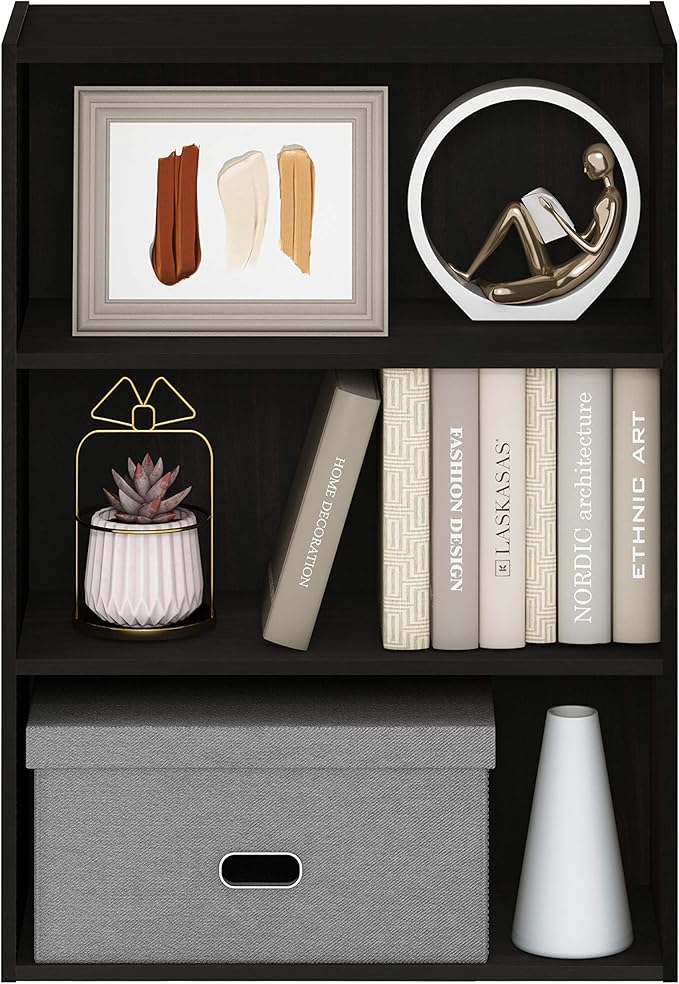 Furinno Pasir 3-Tier Open Shelf Bookcase - Image 10