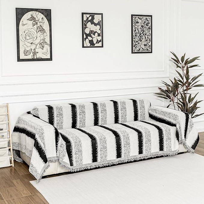 MYSKY HOME Boho Sofa Covers, Couch Covers by MYSKYHOME