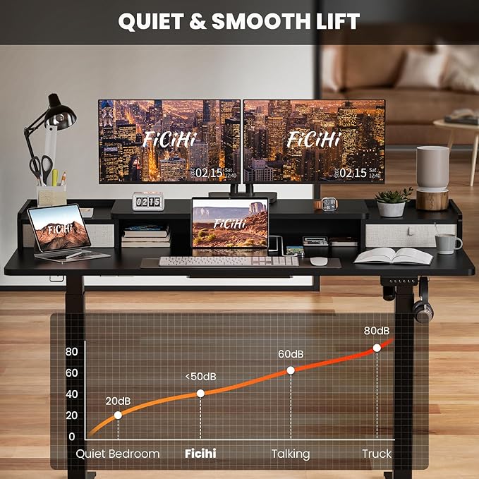 55x30 Inch Electric Standing Desk - Image 2