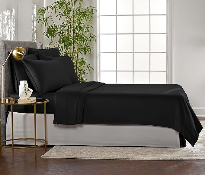 King Sheets by Pure Bamboo, Genuine 100% Organic Viscose Derived from Bamboo - Image 4