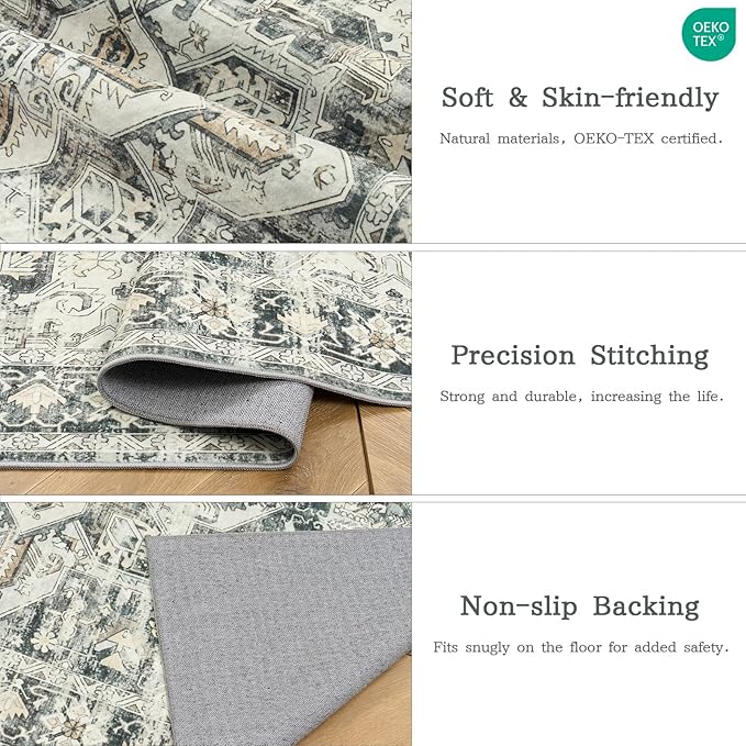 zesthome Area Rugs 6x9, Large Rugs - Image 4