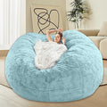 Bean Bag Chair for Adults Kids Without Filler Comfy Giant Round Lazy Sofa Chair by FunnyFurnitureforYourHous