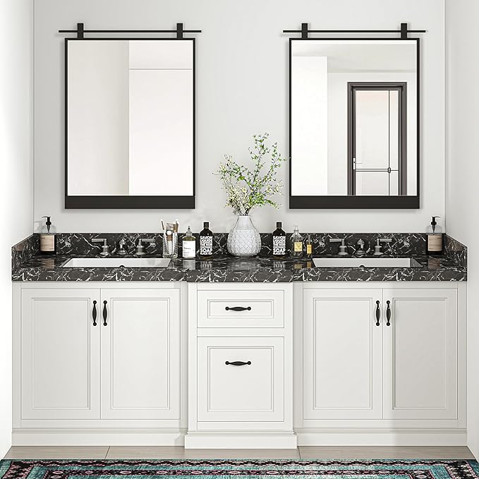 20x28 Inch Rectangle Bathroom Vanity Mirror - Image 2