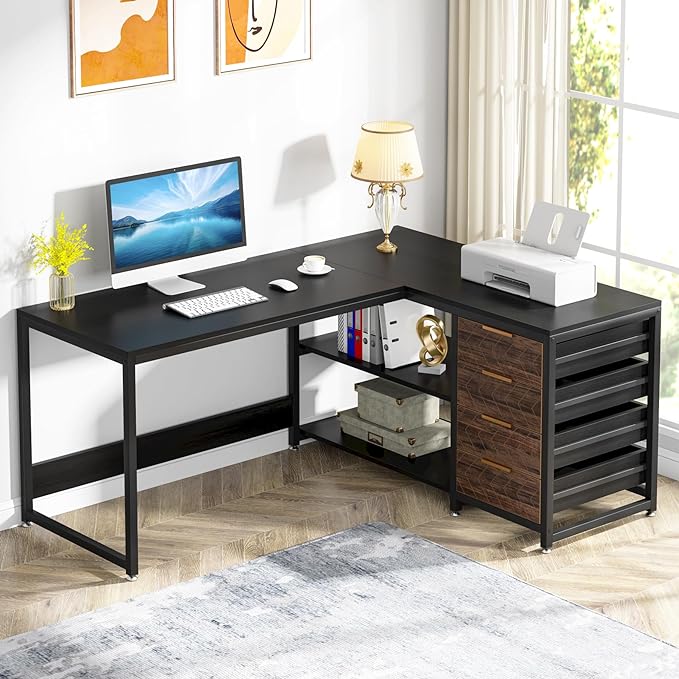Tribesigns L Shaped Computer Desk by Tribesigns