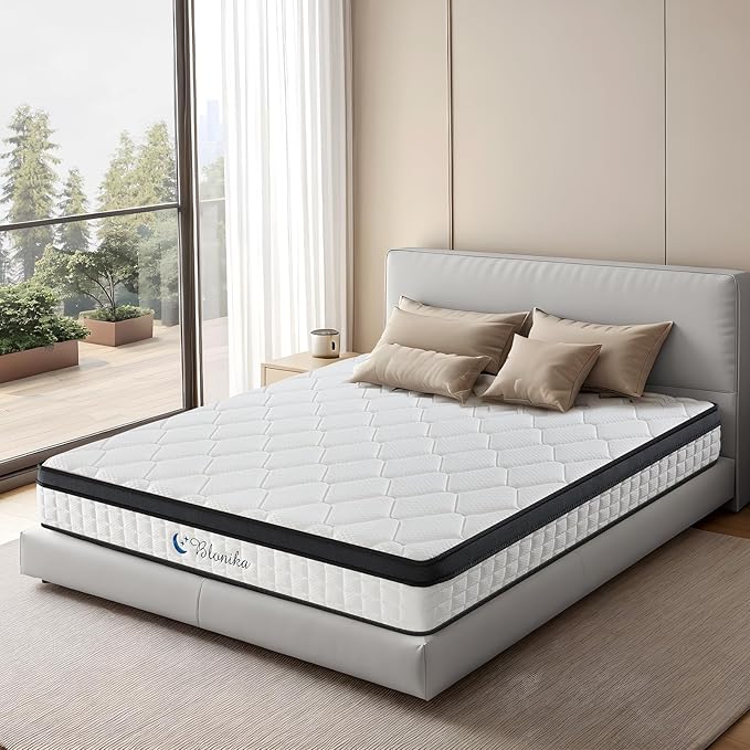 Full Size Mattress, 12 Inch Full Mattress in a Box, Medium Firm, Memory Foam by Unknown