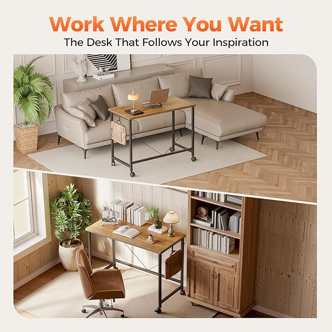 Computer Desk, Gaming Desk for Small Spaces, Modern Simple Style Table for Home - Image 3
