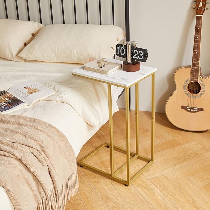 Small Side Tables C Shaped, End Table, Small Table Stand - Image 6