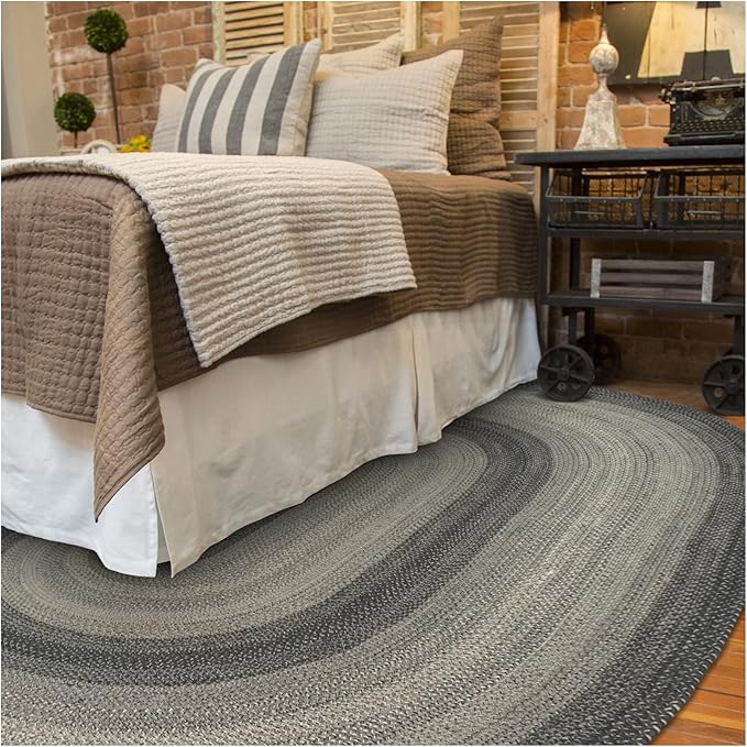Homespice Flint Hill Braided Oval Rugs 8x10' - Image 9