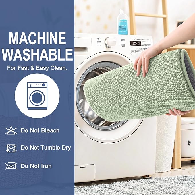 OLANLY Thick Memory Foam Bath Mat Rug 36x24, Extra Soft Absorbent Bathroom Rug - Image 6