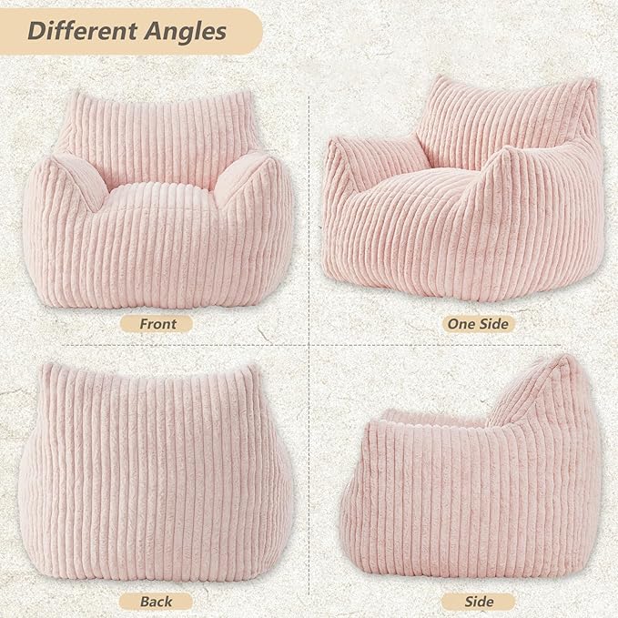 Giant Bean Bag Chairs for Adults Teens, Large Bean Bag Sofa Chairs - Image 7