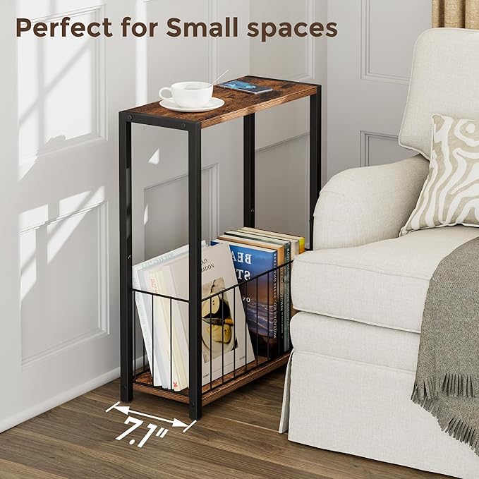 Narrow Side Tables Set of 2 - Image 3