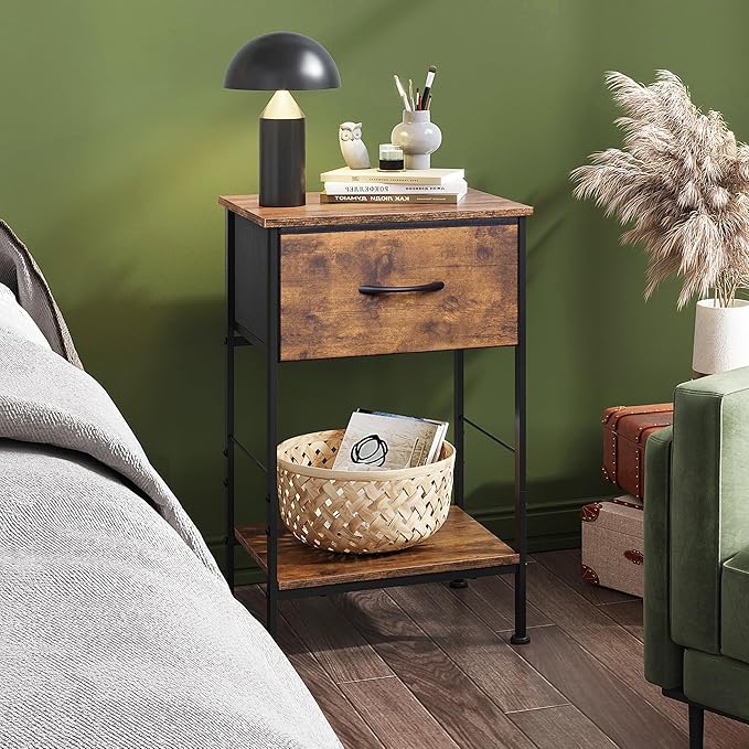 WLIVE Nightstand Set of 2, End Table - Image 7