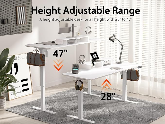 48x24 Inches Electric Standing Desk - Image 4