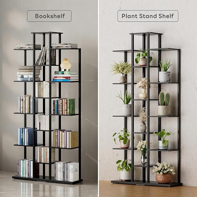 Bookshelf，Small Bookcase for Small Space，6-Tier Bookshelf for Living Room - Image 7