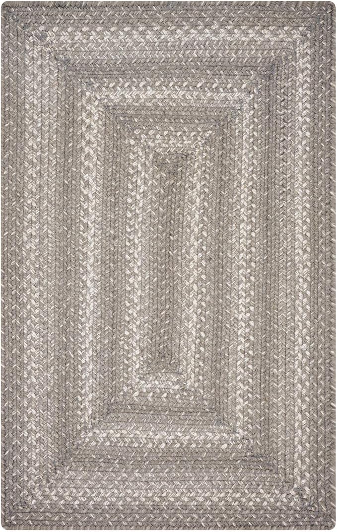 Grey Cloud Jute Braided Rugs, 20x30 Rectangle - Image 9