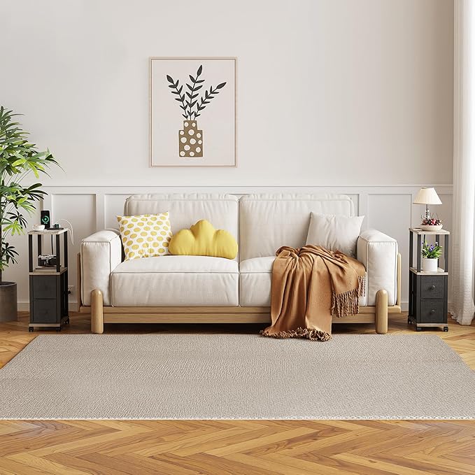 TUTOTAK Small Narrow End Tables, Side Tables - Image 2