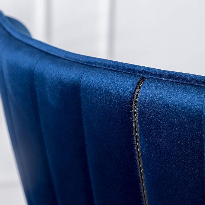 Roundhill Furniture Leland Fabric Upholstered Wingback Bar Stools - Image 9
