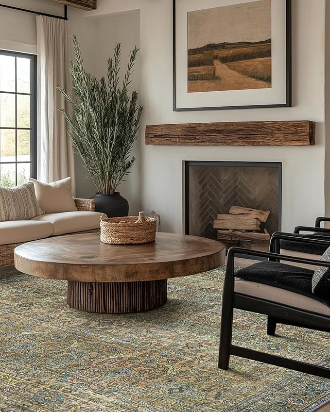 10X12 Area Rugs Machine Washable Rugs - Image 3