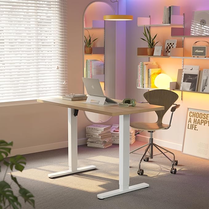 HUANUO Electric Standing Desk, 40 x 24 Inch Height Adjustable Computer Desk by HUANUO