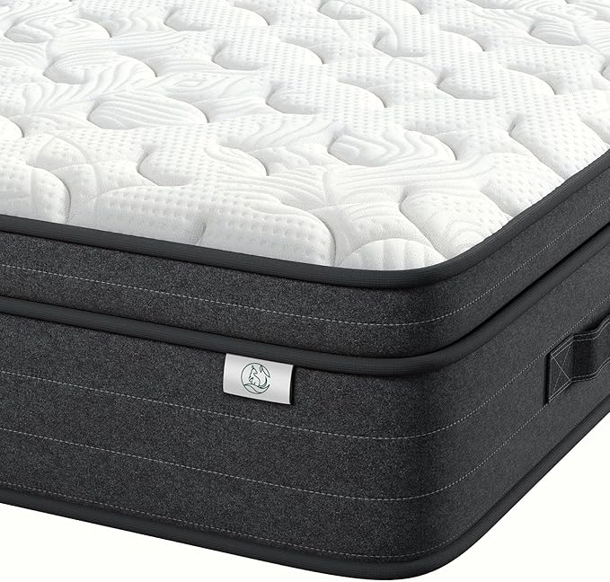 XL Twin Mattress 12 Inch in a Box by Unknown