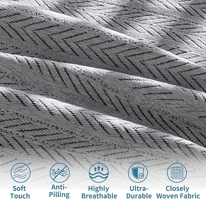 Nobildonna Sofa Cover Washable Soft Thicken Chenille Couch Cover - Image 6