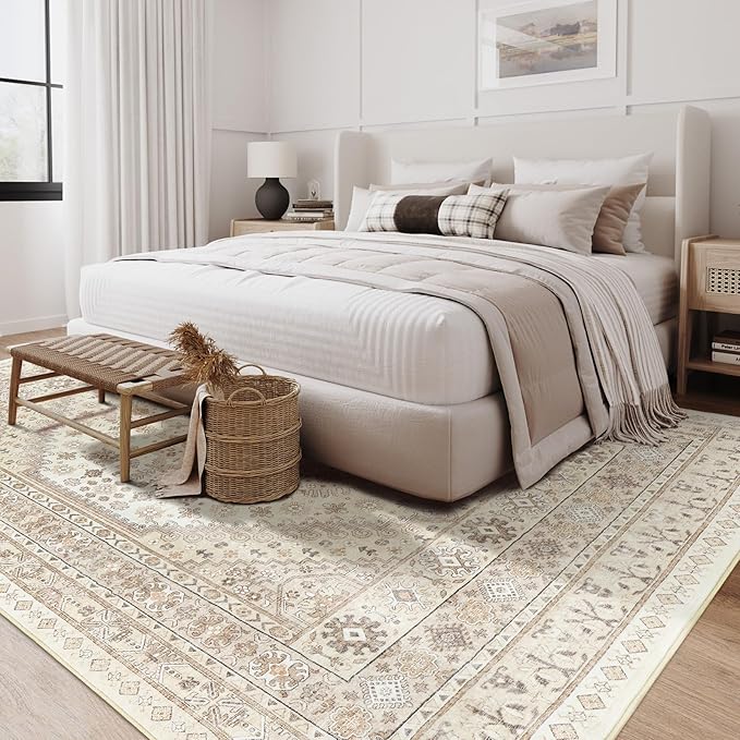 zesthome 10x12 Area Rugs, Stain Resistant Washable Rug, Ultra-Thin Rugs - Image 7