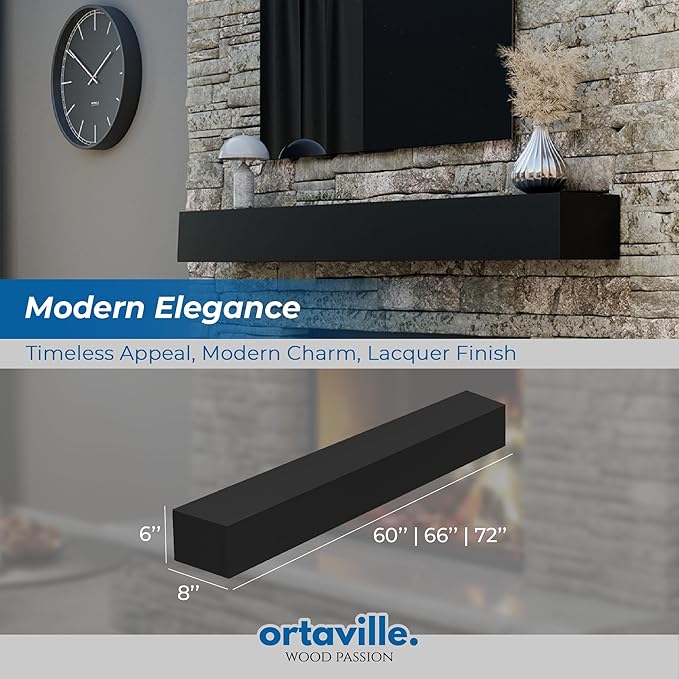 66" Floating Mantel Shelf - Image 3