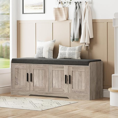 2-Tier Storage Bench, Shoe Bench by Homleke