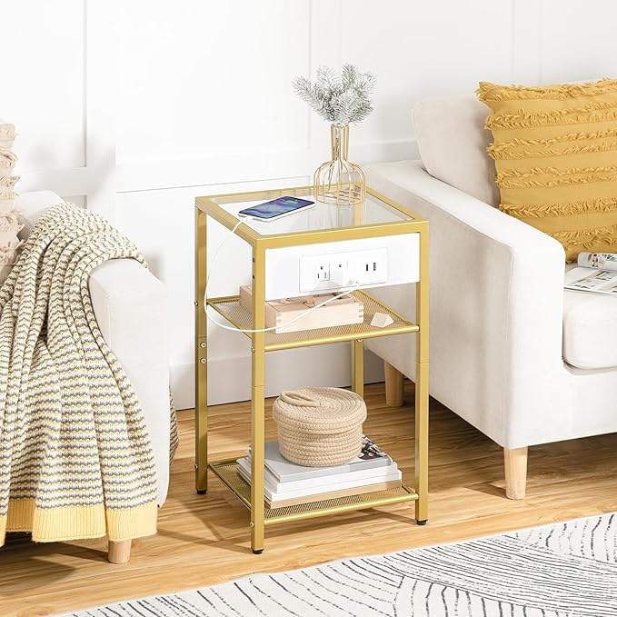 HOOBRO End Tables Set of 2 - Image 6
