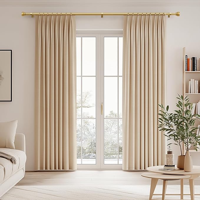 2 Pack Modern Gold Curtain Rods - Image 5