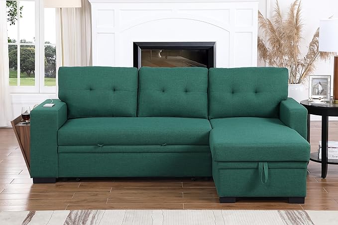 Devion Furniture Garisa 4-in-1 Convertible L Shaped Couch - Image 5