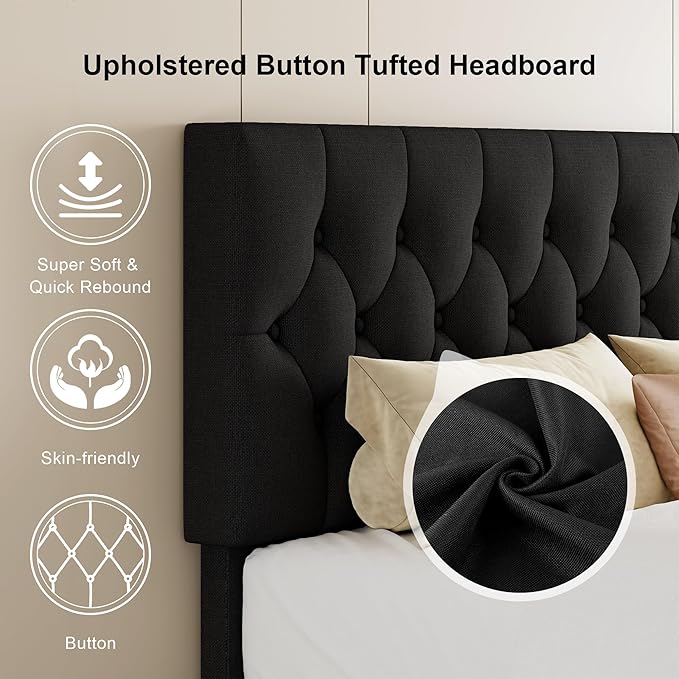 Feonase Queen Platform Bed Frame - Image 3