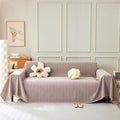 STACYPIK Stylish Cozy Pink Sofa Cover by STACYPIK