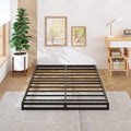 4 Inch Full Size Bed Frame No Box Spring Needed, Heavy Duty Metal Platform Beds by Lutown-TeenHome