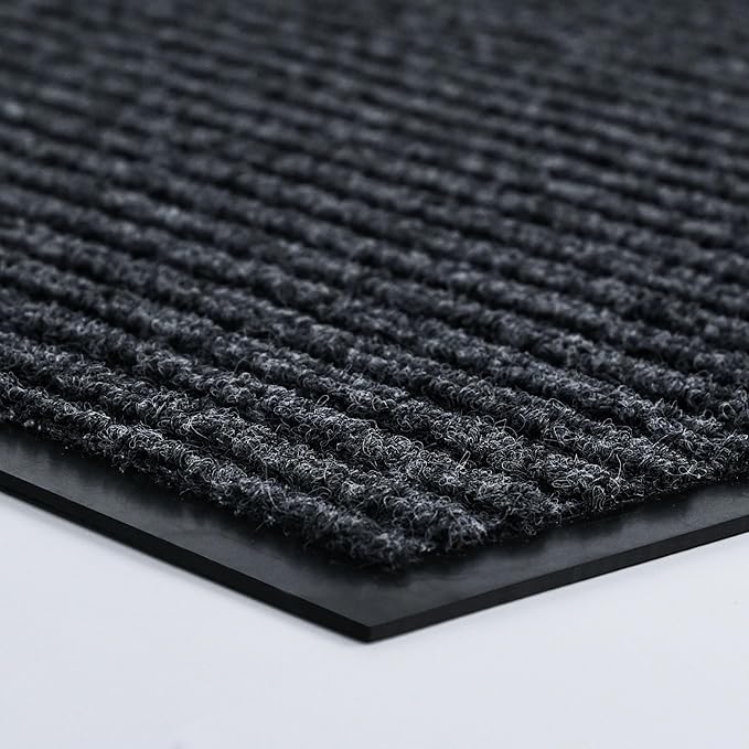Durable Front Door Mat, Heavy Duty Indoor Outdoor Doormat, 60” x 36” Low by 100pointONE