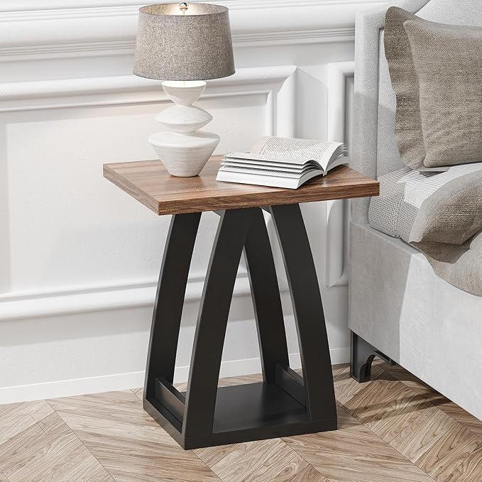 End Table Set of 2, Side Table, Nightstand, Sofa Side Table - Image 4