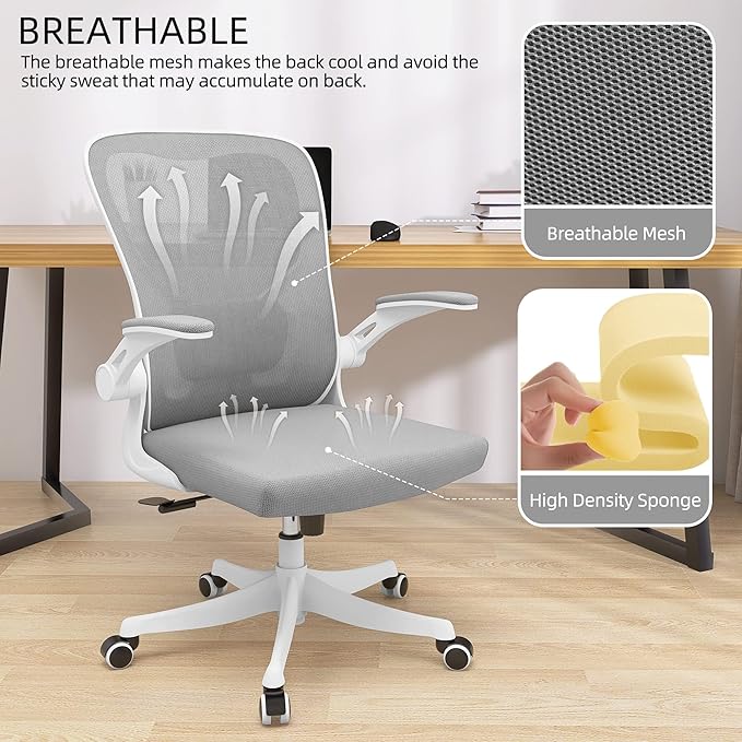 Ergonomic Office Chair, High-Back Mesh Computer Desk Chair - Image 6