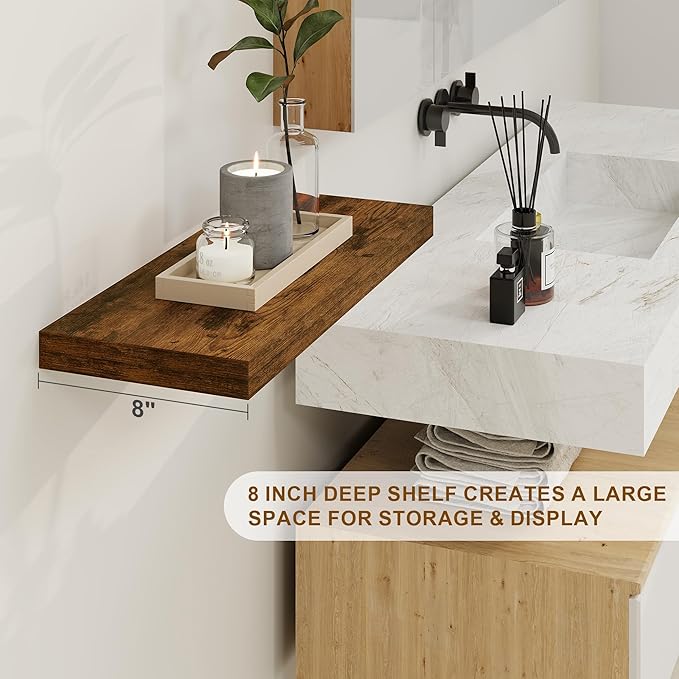 Floating Shelves 36 Inch Long, Deep Floating Shelf - Image 4