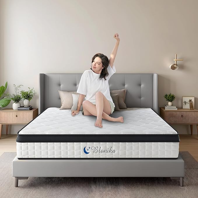 Queen Size 10 Inch Gel Memory Foam Mattress - Image 2