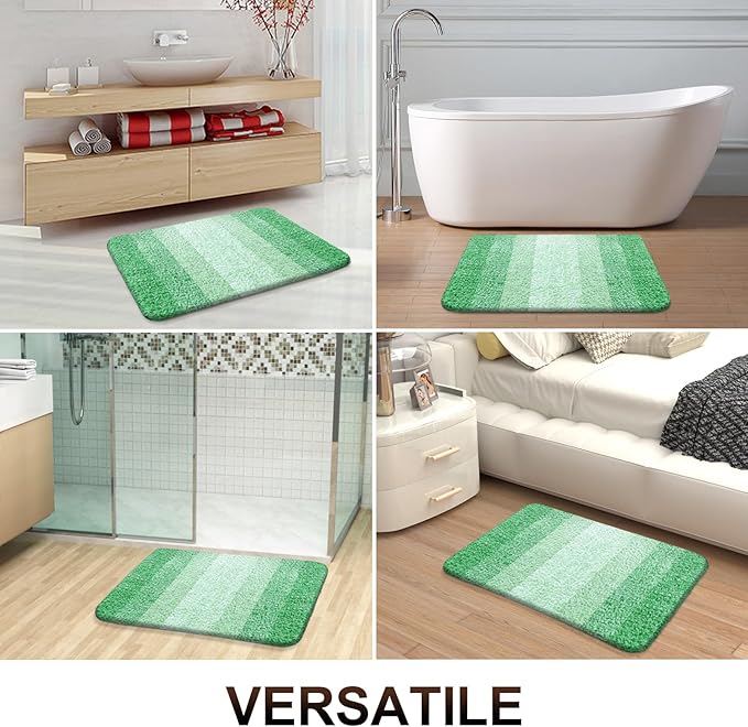 OLANLY Bathroom Runner Rugs 47x20, Extra Soft Absorbent Microfiber Bath Rugs - Image 6