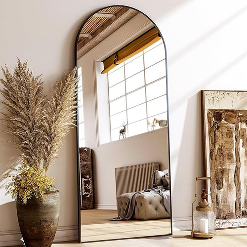 24x68 Arched Full Length Mirror Floor Mirrors by XRAMFY