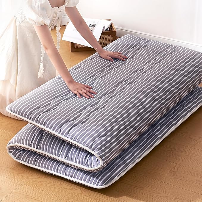 Japanese Floor Mattress, Futon Mattress Foldable, 100% High-Density Premium Foam by Jzbearapt