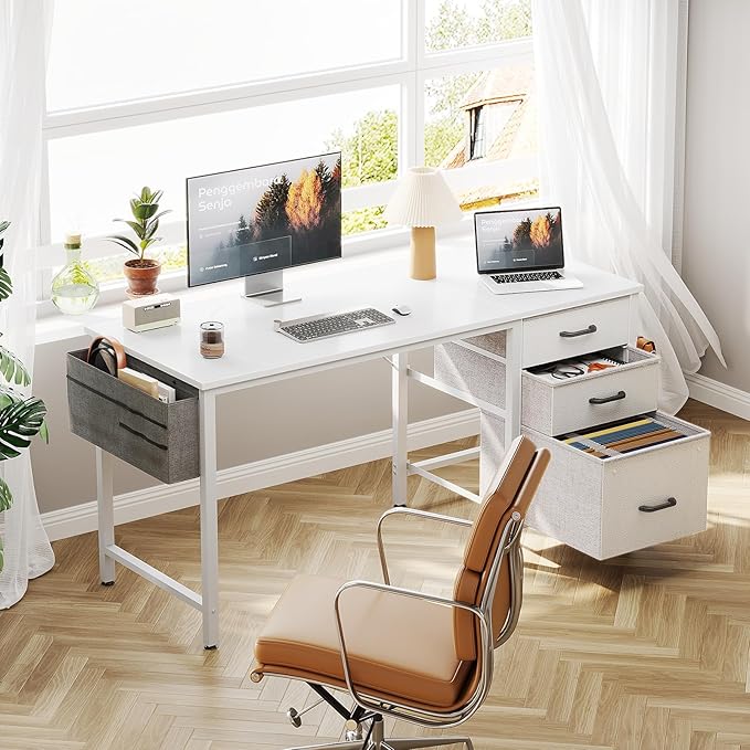 Casaottima 48" Small Computer Home Office Desk - Image 8