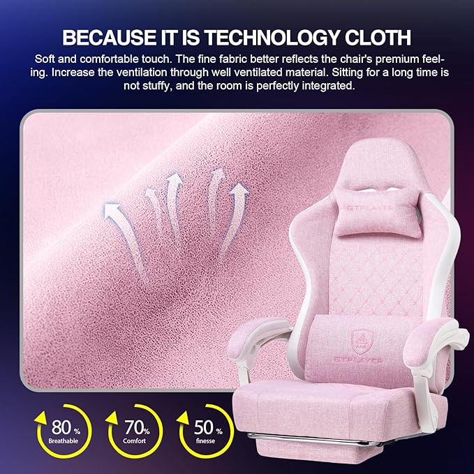 GTPLAYER Gaming Chair, Computer Office Chair - Image 3