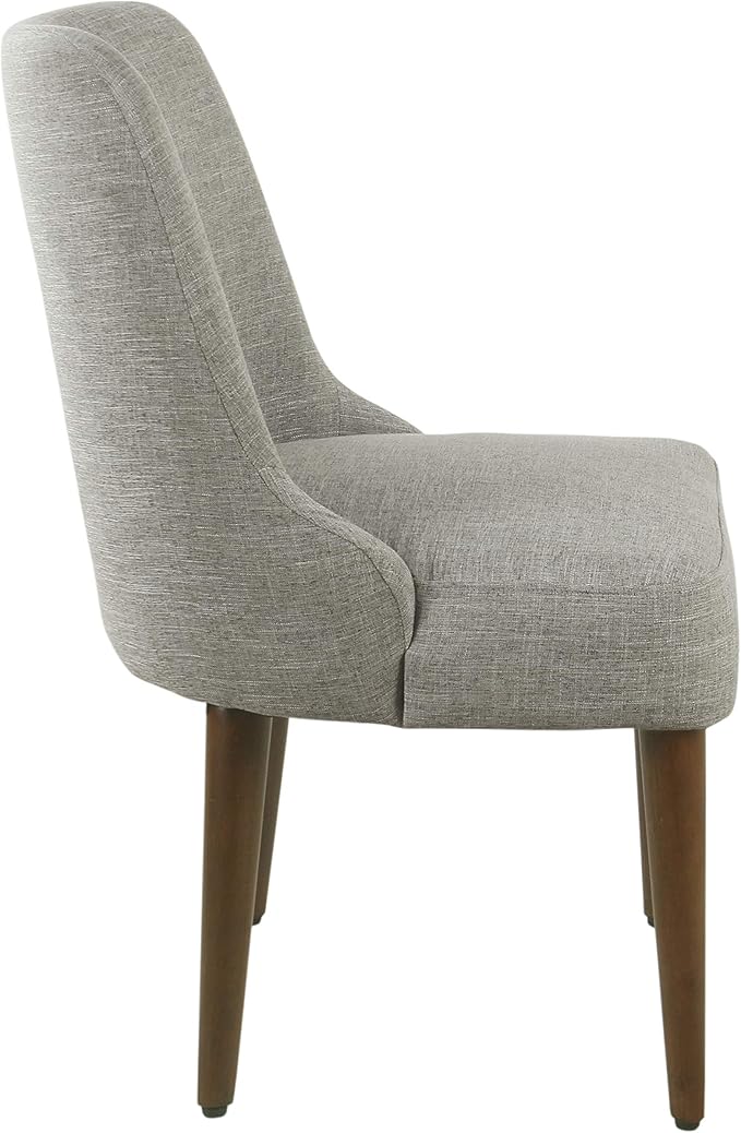 Homepop Home Decor | Upholstered Gayle Slide Dining Chair | Dining Chair Single - Image 4