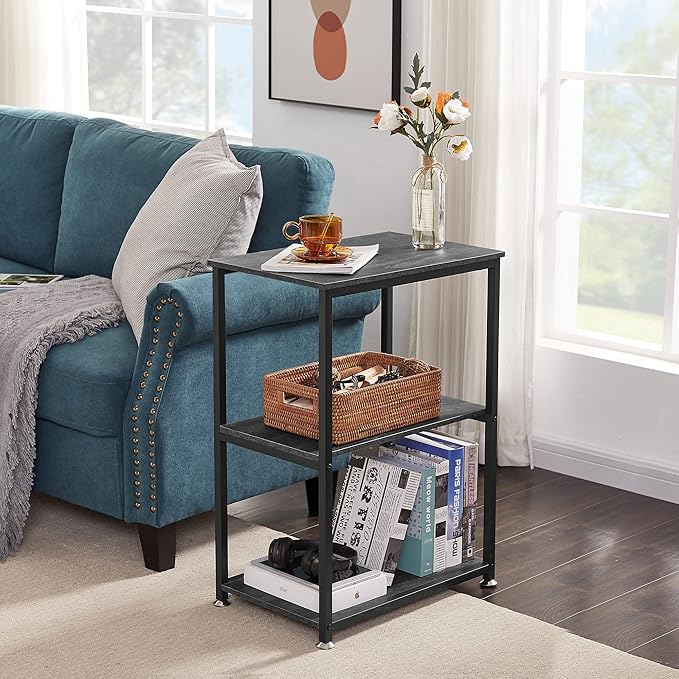 VECELO Tall End Side Table - Image 6