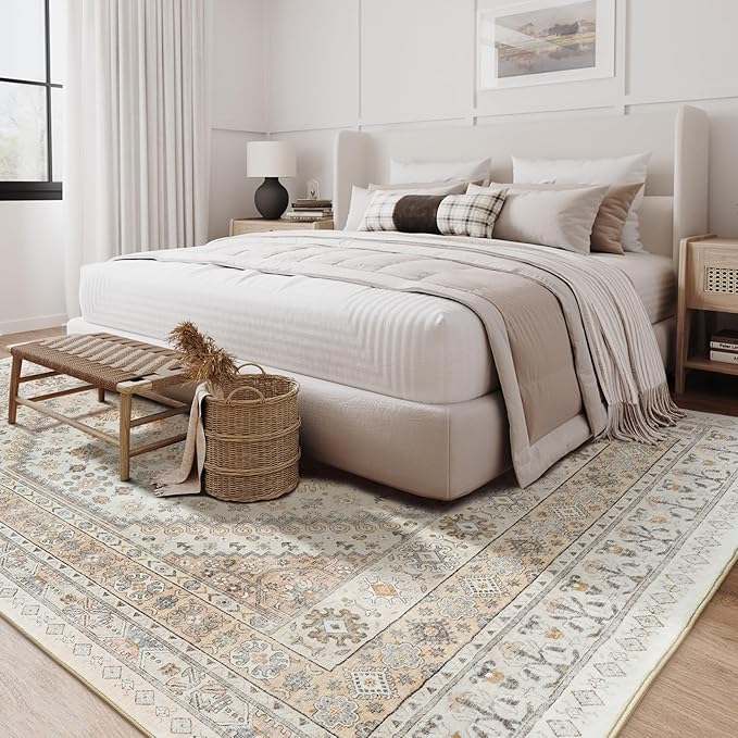 zesthome 6x9 Area Rug, Super Soft Washable Rugs - Image 7