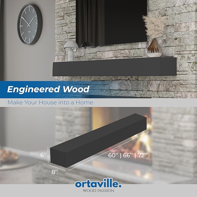 66" Floating Mantel Shelf - Image 3