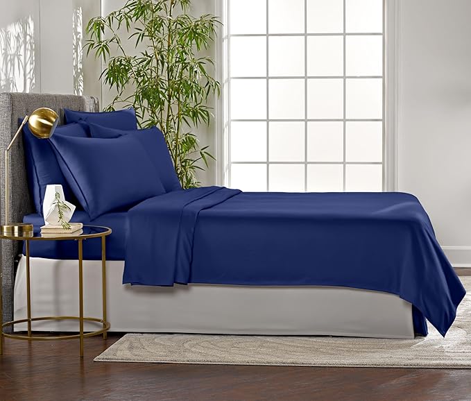 King Sheets by Pure Bamboo, Genuine 100% Organic Viscose Derived from Bamboo - Image 4