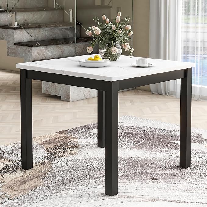 HomSof 5-Piece Counter Height Dining Table Set - Image 3